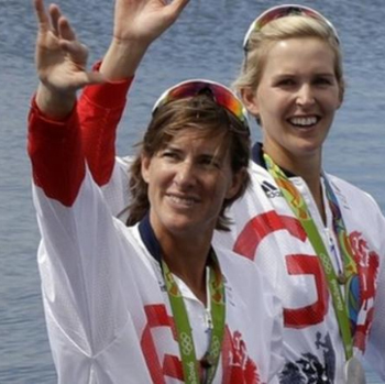Katherine Grainger and Vicky Thornley in Rio